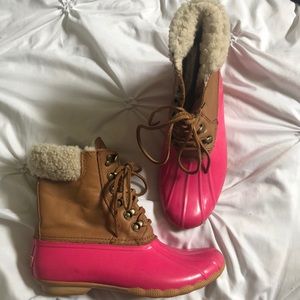 Wool lined Sperry Snow Boots